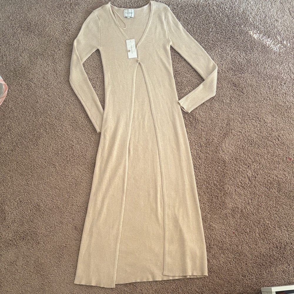 New Cream duster top